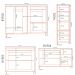 Cozinha Modulada 7 Pecas 297 cm MDP Vera Marrocos Off White MXM
