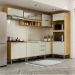 Cozinha Modulada 7 Pecas 297 cm MDP Vera Marrocos Off White MXM