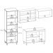 Cozinha Modulada Balcão Tampo 270 cm Cria Freijo Ripado Off White PLN