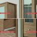 Cristaleira 1 Porta Vidro 1 Gaveta 180x43 cm E962 Diamond Dtall