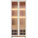 Cristaleira 2 Portas 1 Gaveta Guanabara Off White Freijo CLB