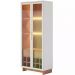 Cristaleira 2 Portas 1 Gaveta Guanabara Off White Freijo CLB