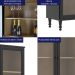 Cristaleira 2 Portas Vidro Pes Madeira 151x80 cm E957 Preto Dtall