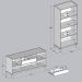 Cristaleira 2P Vidro Balcao Buffet 4P 1G Oak Ferrolack Milani Store