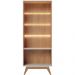Cristaleira 4 Portas Noronha Off White Matte Freijo CLB