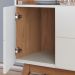 Cristaleira 4 Portas Noronha Off White Matte Freijo CLB