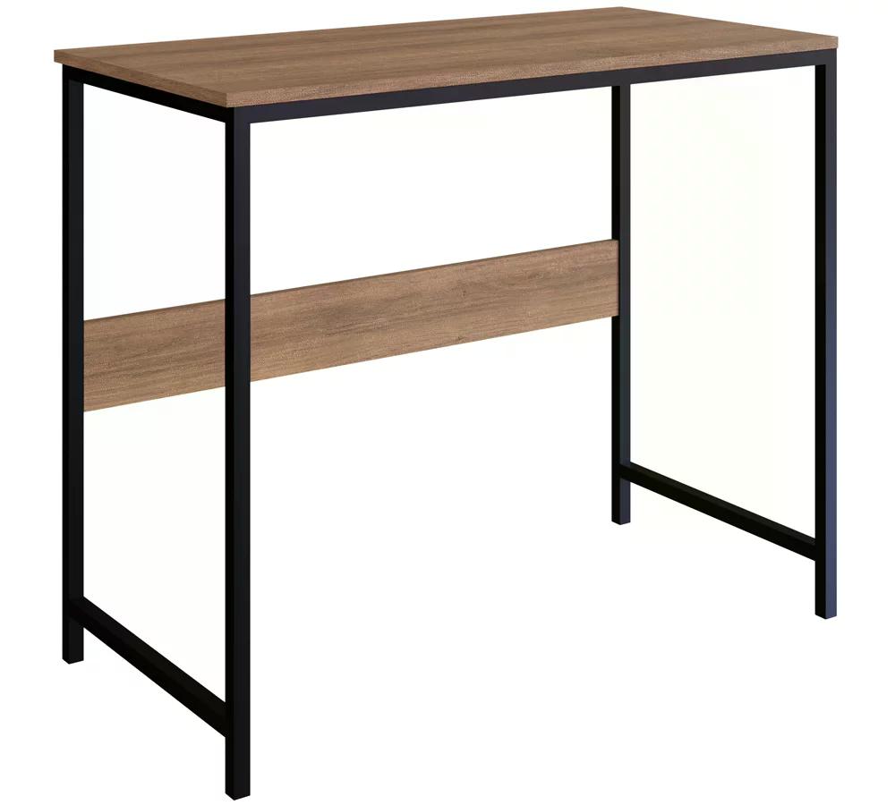 Escrivaninha Mesa Estilo Industrial OM001 Mel Preto PP Milani Store