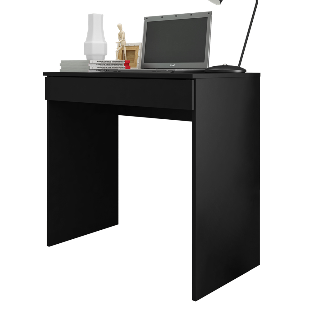 Escrivaninha Para Escritorio Alexia 80 cm Preto REAJL