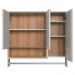 Espelheira Com Toalheiro 3 Portas 80 cm ES9002 Mell Arenas FAEM