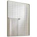 Espelho Decorativo Skkar Retang 92x62 Moldura 25 cm Dourado Dhom