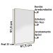 Espelho Decorativo Skkar Retang 92x62 Moldura 25 cm Dourado Dhom