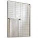 Espelho Decorativo Skkar Retang 92x62 Moldura 25 cm Preto Dhom