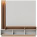 Estante Home Para TV 65 Polegadas Humaita Off White Matte Freijo CLB