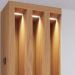 Estante Home Para TV 65 Polegadas Humaita Off White Matte Freijo CLB