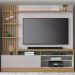 Estante Home Para TV 65 Polegadas Maceio Freijo Off White CLB