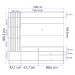 Estante Home Para TV 65 Polegadas Maceio Freijo Off White CLB