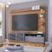 Estante Home Para TV 70 Polegadas Campeche Freijo Cinza CLB