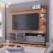 Estante Home Para TV 70 Polegadas Campeche Freijo Cinza CLB