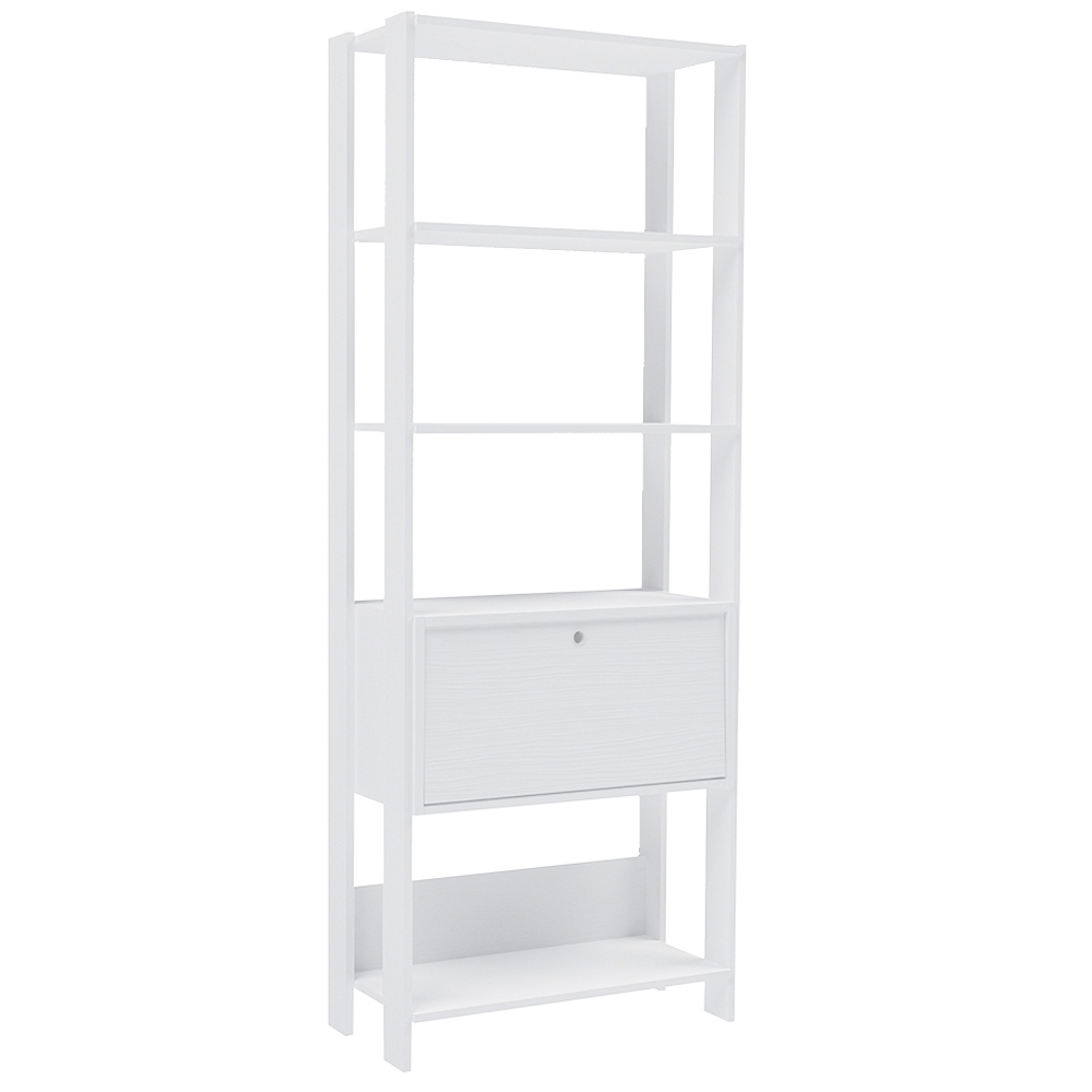 Estante Livreiro 1 Porta 166X63 cm Branco ARLY