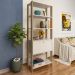 Estante Livreiro 1 Porta 166X63 cm Carvalho Off White ARLY