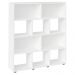 Estante Livreiro 10 Nichos 109X91 cm Branco ARLY