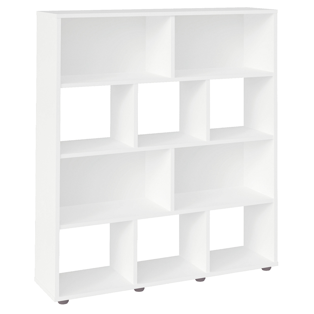 Estante Livreiro 10 Nichos 109X91 cm Branco ARLY