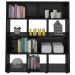 Estante Livreiro 10 Nichos 109X91 cm Preto ARLY
