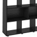Estante Livreiro 10 Nichos 109X91 cm Preto ARLY