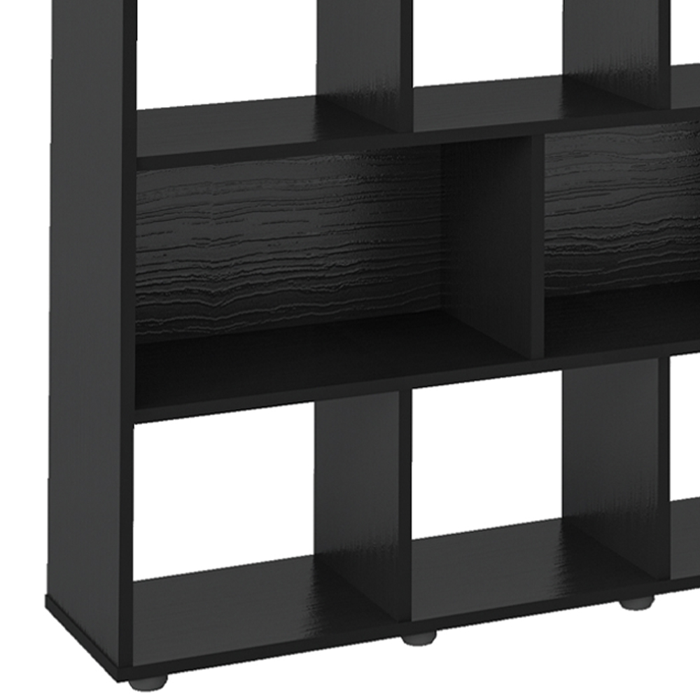 Estante Livreiro 10 Nichos 109X91 cm Preto ARLY