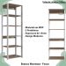 Estante Livreiro 138X60cm 05 Prateleiras Branco Montana PRODDY
