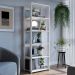 Estante Livreiro 138X60cm 05 Prateleiras Branco PRODDY