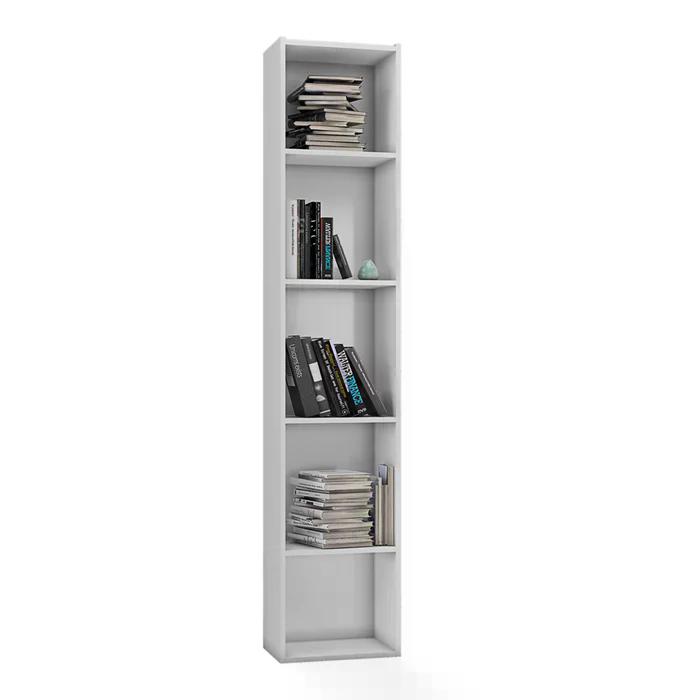 Estante Livreiro 4 Prateleiras Janaina Branco REAJL Moveis