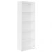 Estante Livreiro 5 Prateleiras 180X60 cm Branco ARLY