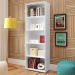 Estante Livreiro 5 Prateleiras 180X60 cm Branco ARLY