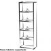 Estante Livreiro 5 Prateleiras 180X60 cm Branco ARLY