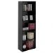 Estante Livreiro 5 Prateleiras 180X60 cm Preto ARLY