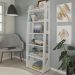 Estante Livreiro 7 Prateleiras 183X60 cm Branco Fosco ARLY