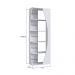 Estante Livreiro Multiuso 05 Prateleiras Branco PRODDY