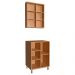 Gabinete 1 Porta Correr 60 cm Espelheira CJ7250 Mell Arenas FAEM
