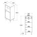 Gabinete Banheiro 1 Pt 1 Gv 3 Prateleiras 104 cm BN07 Branco Dtall