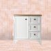 Gabinete Banheiro Com Tampo 1 Pt 3 Gv 79 cm BN05 Branco Dtall