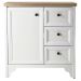 Gabinete Banheiro Com Tampo 1 Pt 3 Gv 79 cm BN05 Branco Dtall