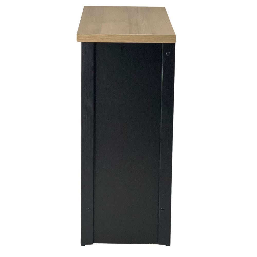 Gabinete Banheiro Com Tampo 1 Pt 3 Gv 79 cm BN05 Preto Dtall