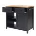Gabinete Banheiro Com Tampo 2 Portas 79 cm BN02 Preto Dtall