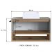 Gabinete De Banheiro Com Cuba 01 PT 80cm Mel Arenas PRODDY