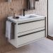 Gabinete De Banheiro Com Lavatorio 80cm Arenas PRODDY