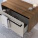 Gabinete Para Banheiro 01 Gaveta 80cm Mel Arenas PRODDY