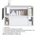 Gabinete Para Banheiro 01 Porta 01 Gaveta 80cm Branco PRODDY