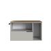 Gabinete Para Banheiro 02 Portas 01 Gaveta 80cm Mel Arenas PRODDY