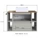 Gabinete Para Banheiro Com Cuba 01 Porta 80cm Mel Arenas PRODDY